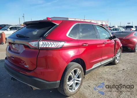 2017 Ford Edge Titanium z USA, uszkodzony, nr VIN 2FMPK4K95HBC49640